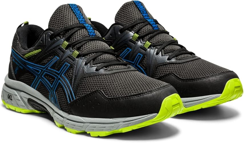 ASICS Men's Gel-Venture 8 Running Shoes- Black/Directoire Blue