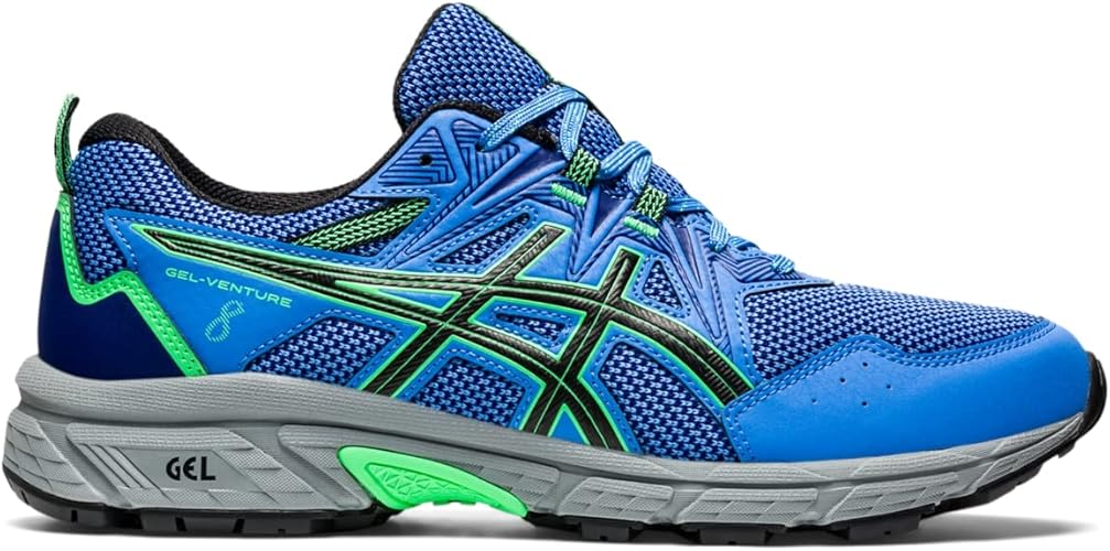 ASICS Men's Gel-Venture 8 Running Shoes-Blue Coast/New Leaf