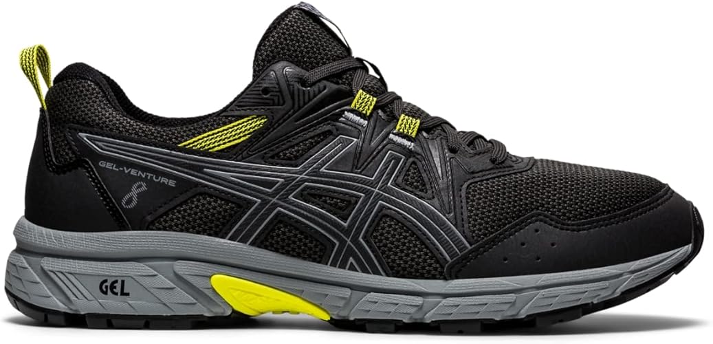 ASICS Men's Gel-Venture 8 Running Shoes-Graphite Grey/Graphite Grey