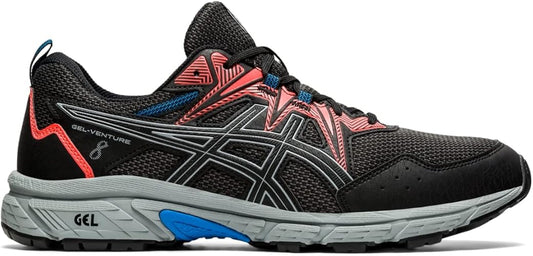 ASICS Men's Gel-Venture 8 Running Shoes-Black