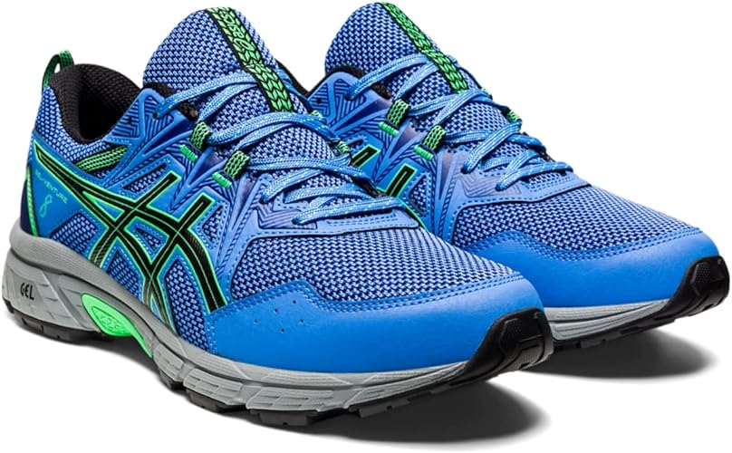 ASICS Men's Gel-Venture 8 Running Shoes-Blue Coast/New Leaf